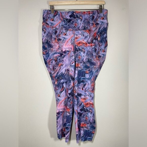 Lululemon Base Pace High-Rise Crop Brushed Nulux Atmospheric Purple size 14 - Picture 4 of 9